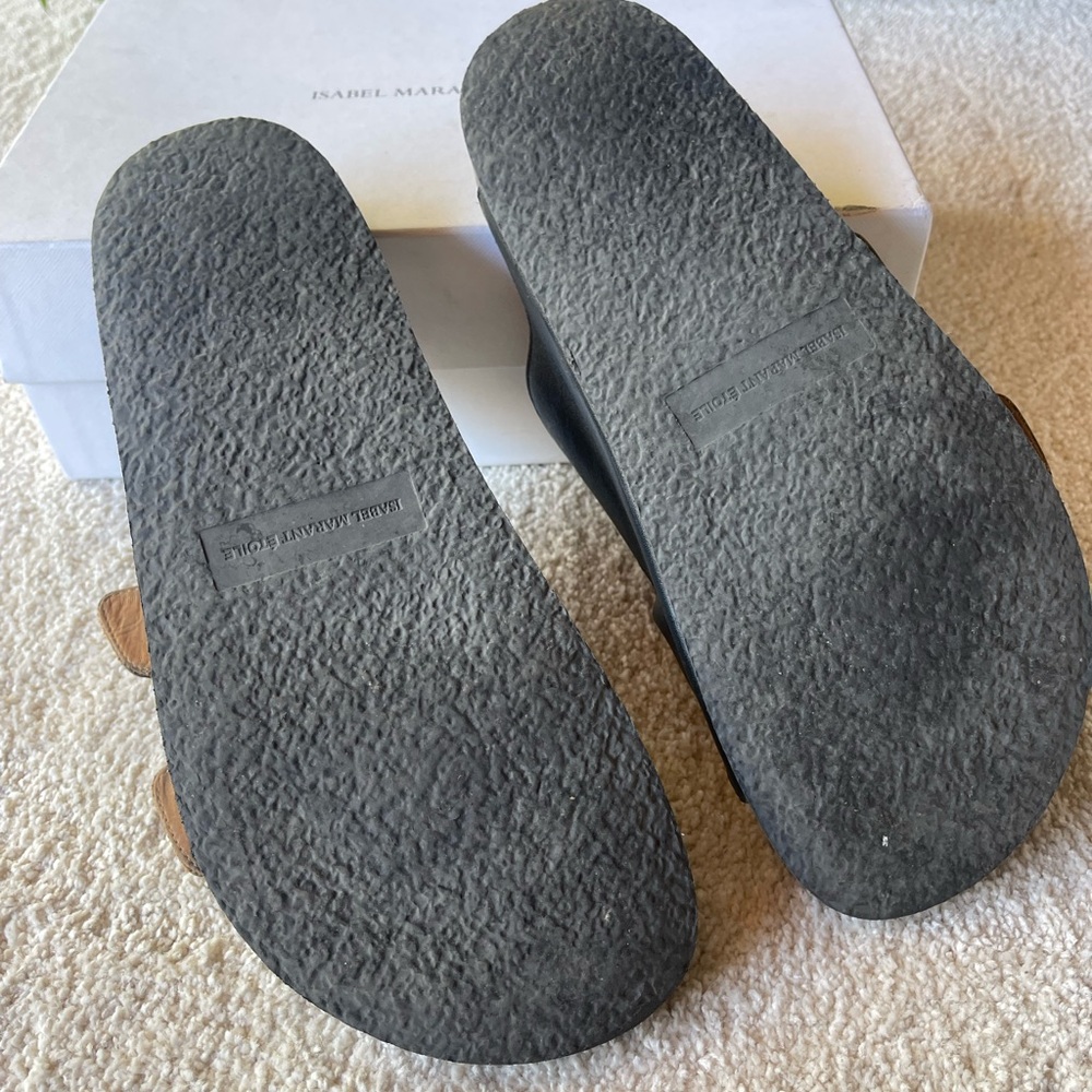 Isabel Marant Black Sandals - Picture 4 of 6